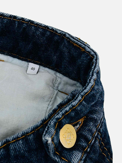LOEWE Fisherman Dark Blue Size US 4 Jeans