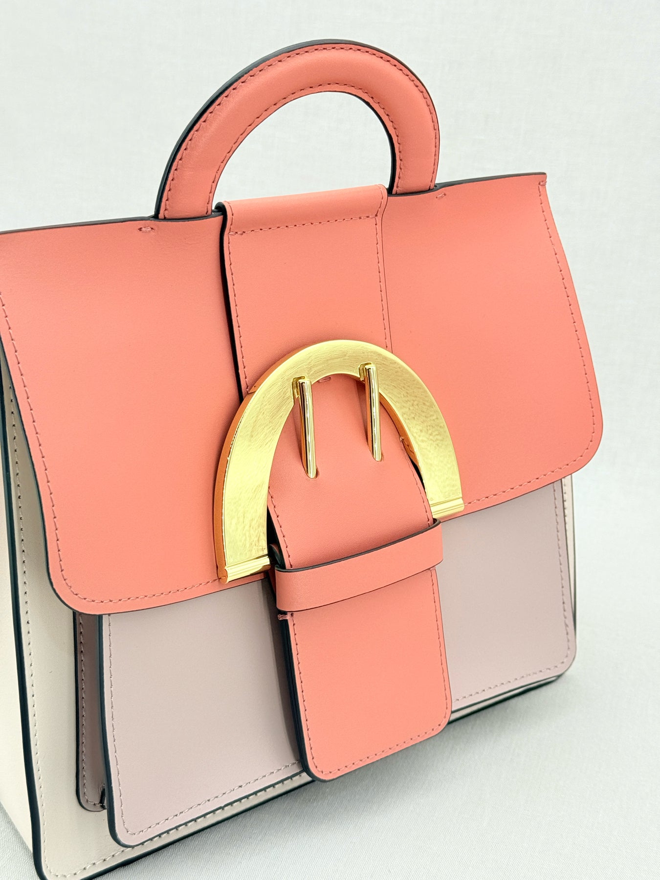 ZAC POSEN Biba Pink Multicolor Backpack