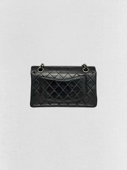 CHANEL Classic Double Flap Black Quilted Shoulder Bag