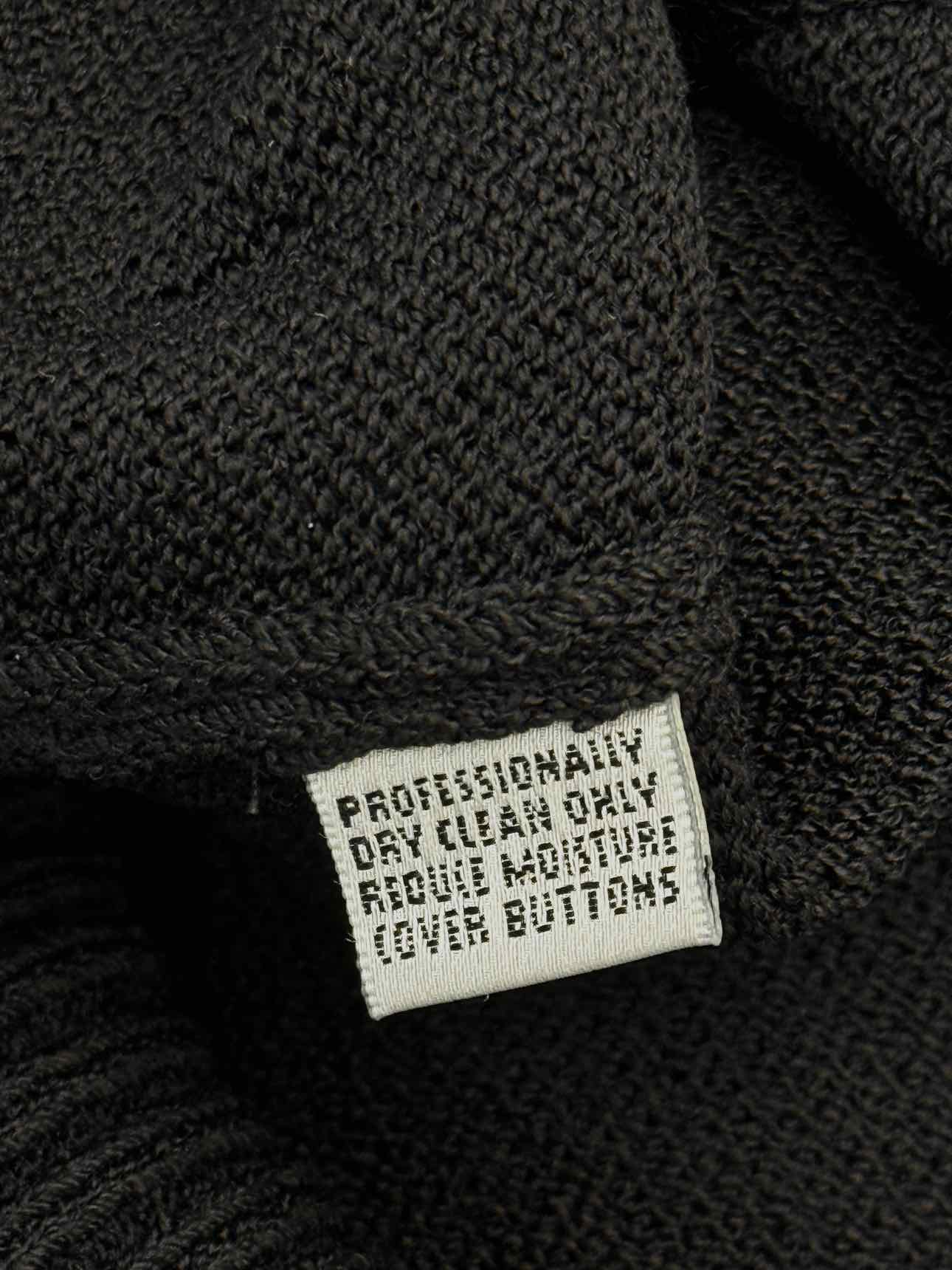 ST. JOHN BASICS Black Size Small Cardigan