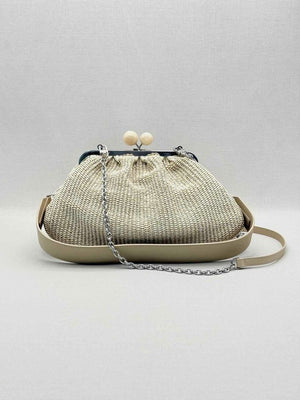WEEKEND MAX MARA Pasticcino Beige Clutch