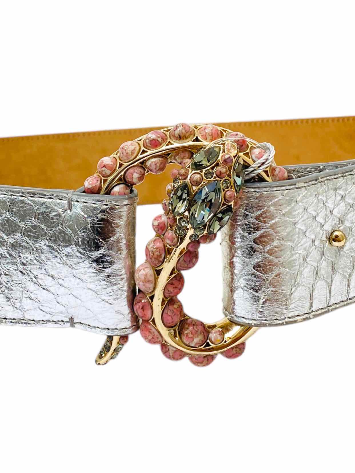 ROBERTO CAVALLI Silver Belt