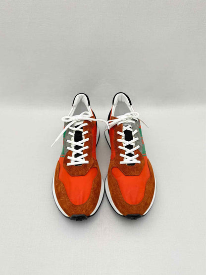 HOGAN H601 Orange & Green Size EU 40.5 Sneakers