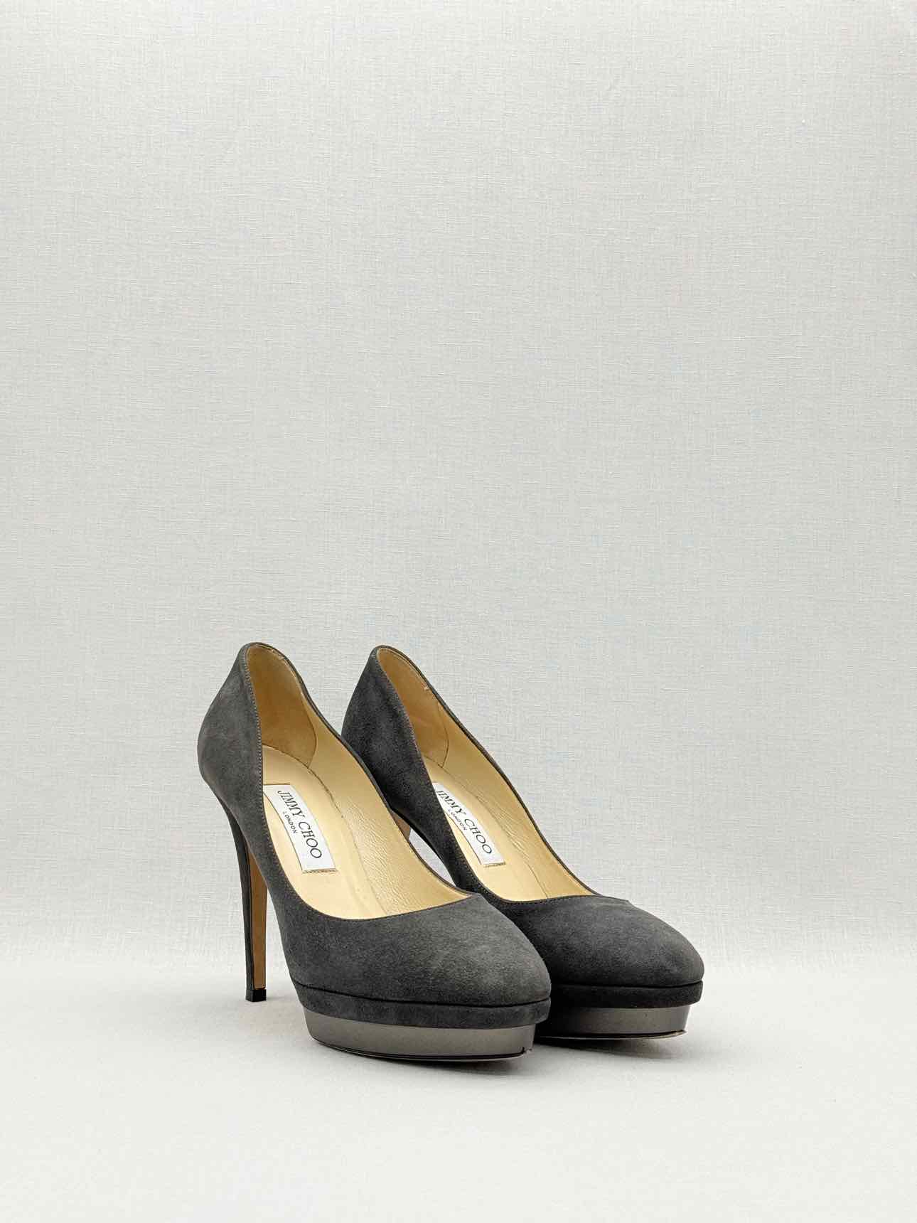 JIMMY CHOO Grey Size EU 39 Pumps