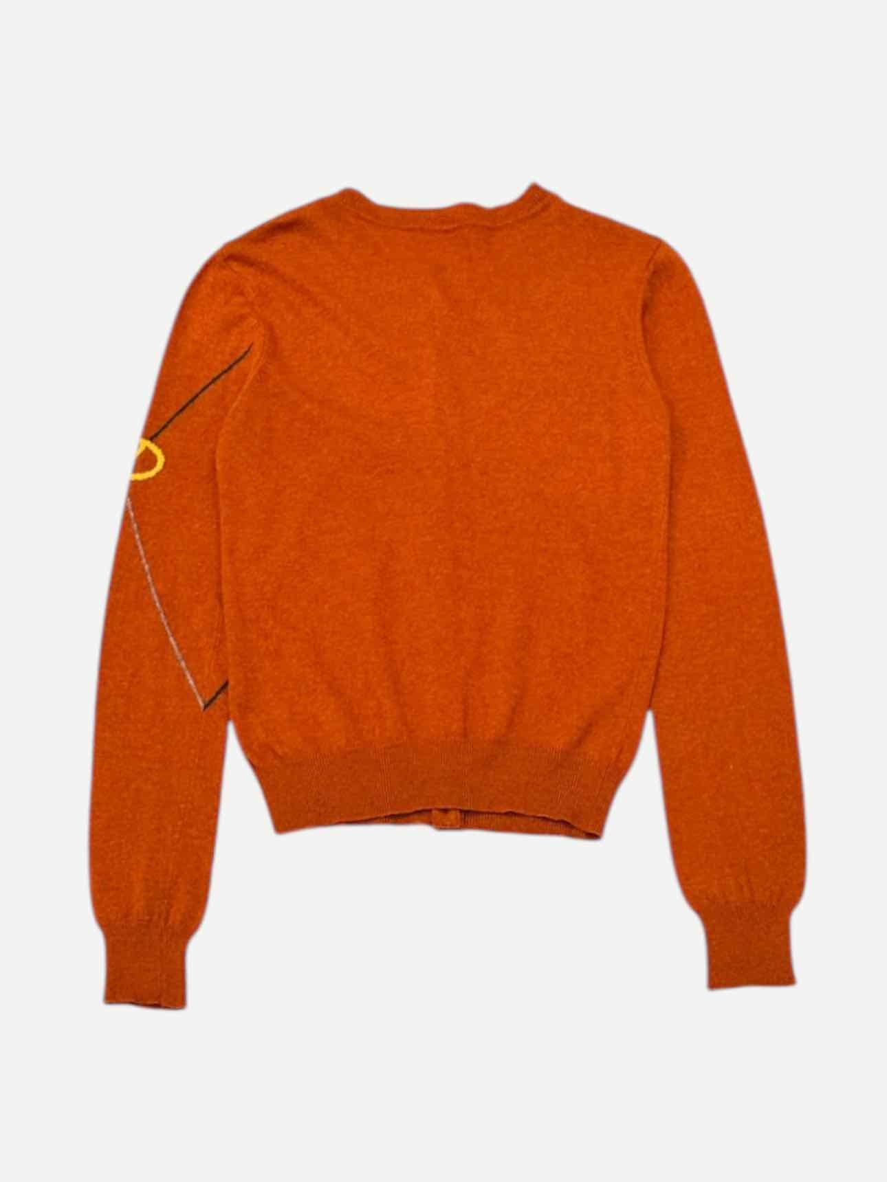 VALENTINO Orange Cardigan