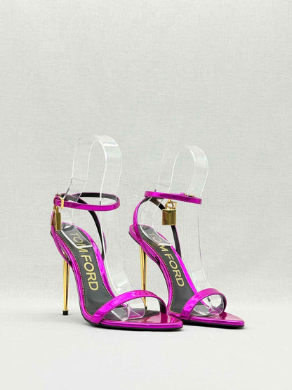 TOM FORD Naked Purple Size EU 38.5 Heeled Sandals