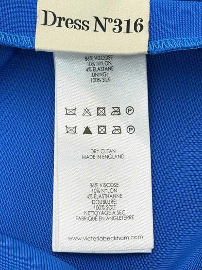 VICTORIA BECKHAM Blue Size US 6 Knee Length Dress