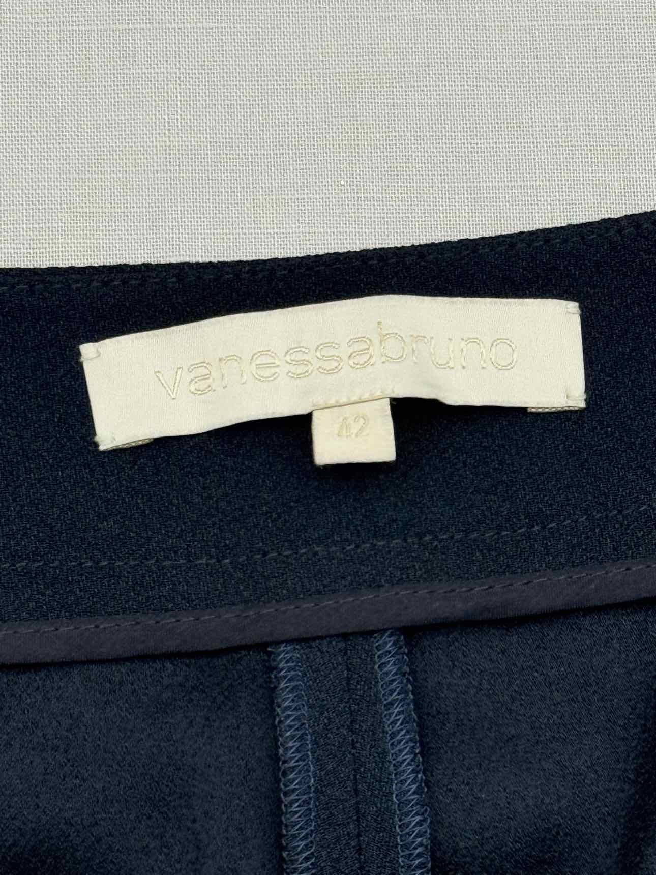 VANESSA BRUNO Navy Blue Size US 6 Pants