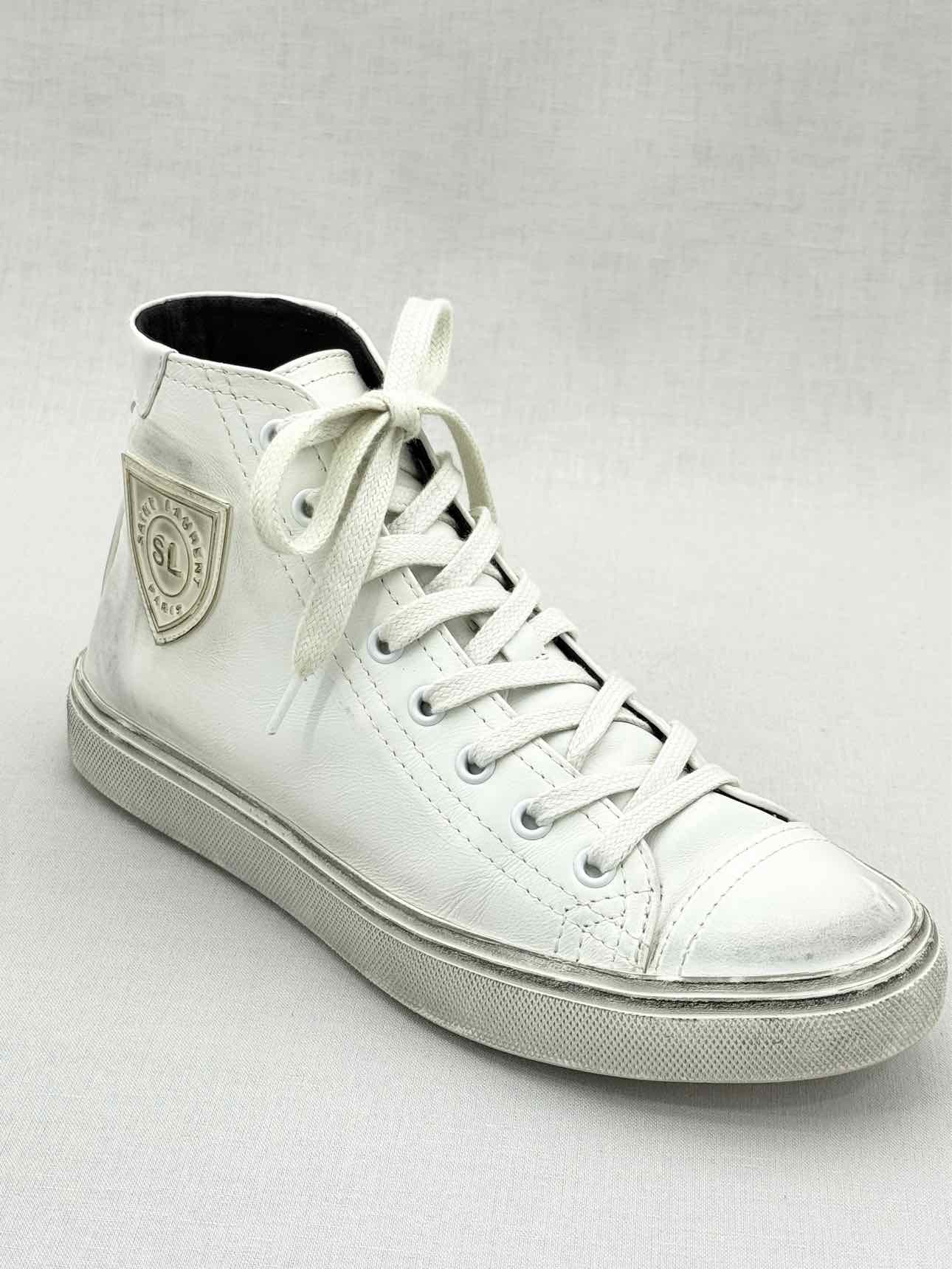 SAINT LAURENT Bedford White Size EU 37 Sneakers