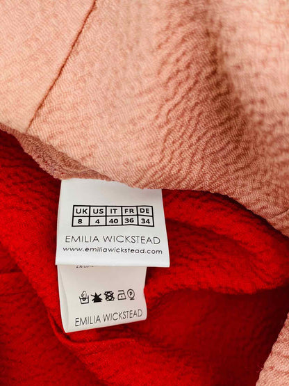EMILIA WICKSTEAD Pink Size US 4 Jacket & Pants Outfit