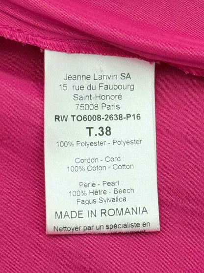 LANVIN Pink Size US 2 Blouse