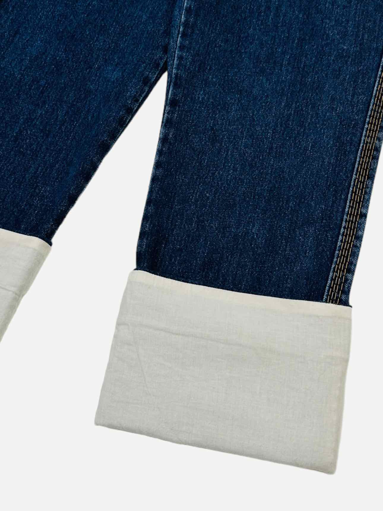 LOEWE Fisherman Dark Blue Size US 4 Jeans