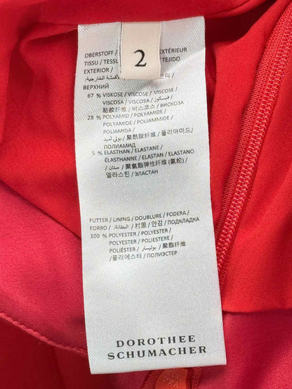 DOROTHEE SCHUMACHER Red Size US 2 Outfit Set