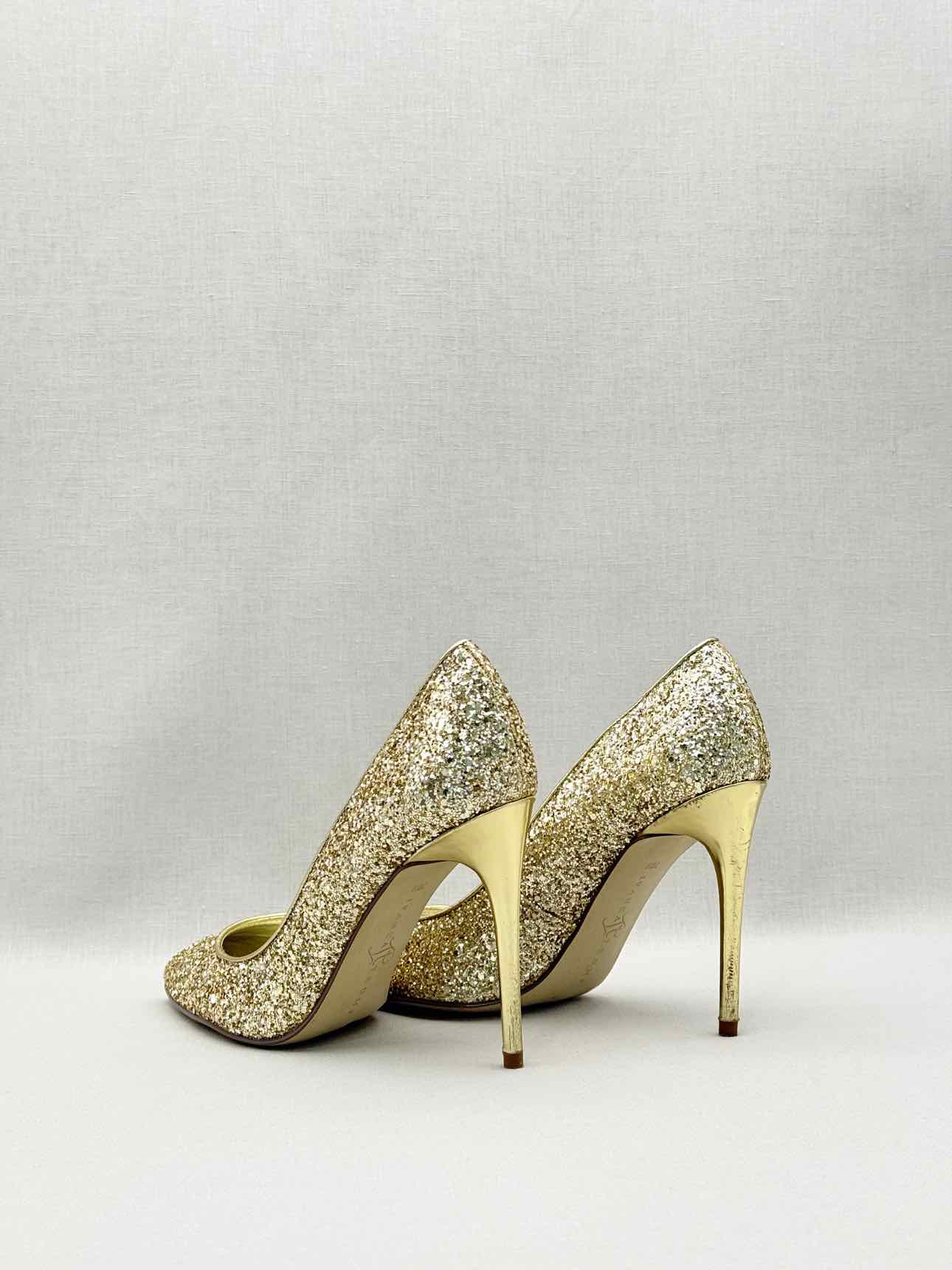 IVANKA TRUMP Carra Metallic Gold Size EU 37.5 Pumps