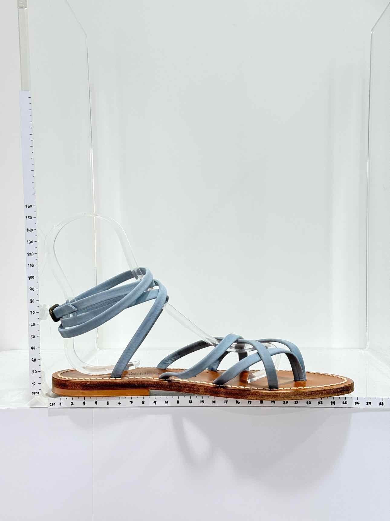K JACQUES Zenobie Blue Size EU 39 Sandals
