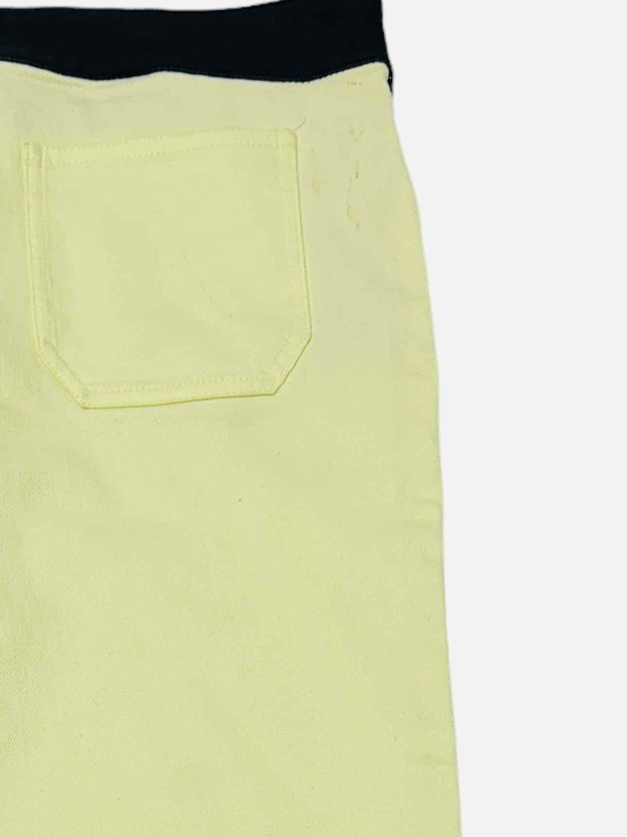 BALENCIAGA Ankle Lime Green & Black Pants