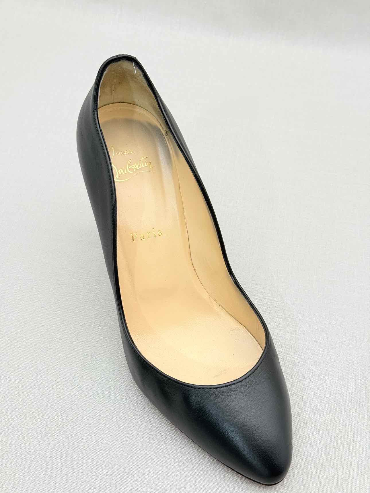 CHRISTIAN LOUBOUTIN Agneska Black Size EU 39.5 Pumps