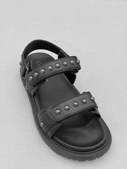 DIOR DiorAct Black Size EU 38 Sandals