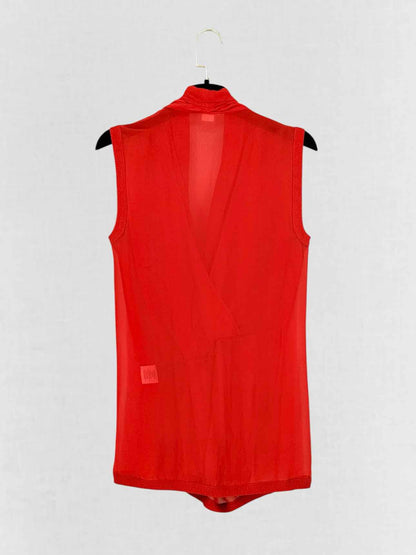 HELMUT LANG Red Size Petite Top