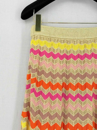 M MISSONI Size US 10 Long Skirt