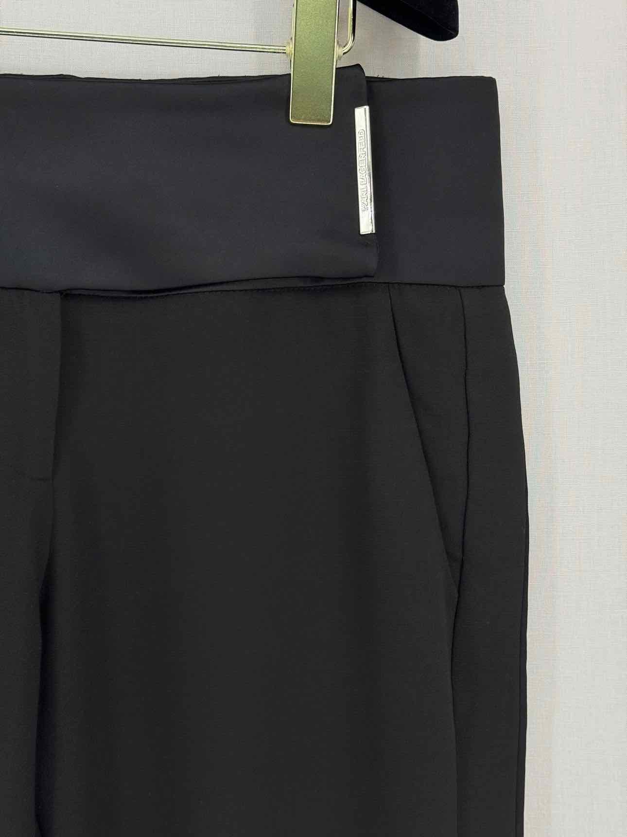 KARL LAGERFELD Tuxedo Black Size US 8 Pants