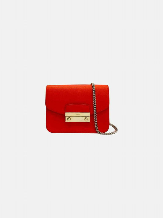 FURLA Metropolis Red Crossbody