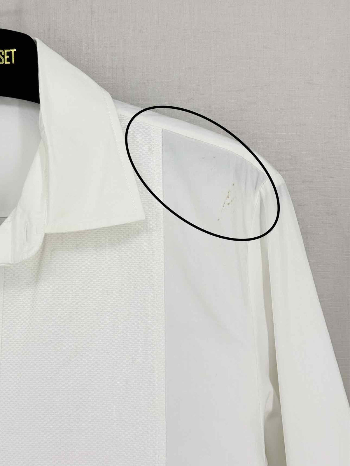 CHRISTIAN DIOR Tuxedo White Size US 4 Shirt