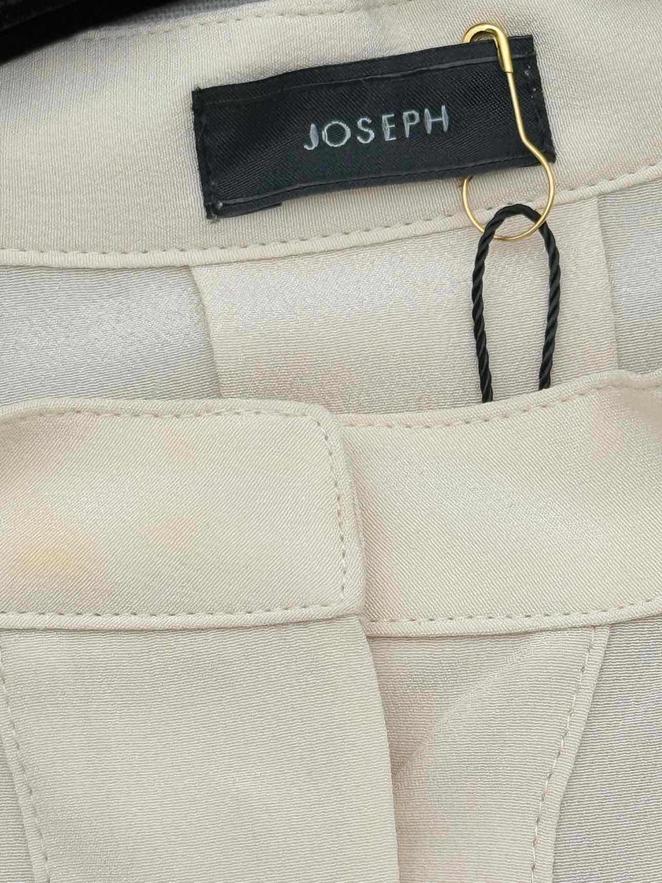 JOSEPH Carla Cream Size US 6 Blouse