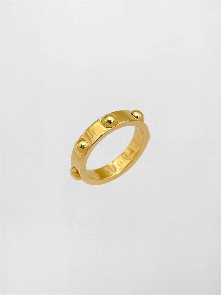 LOUIS VUITTON Petit Bourg Empreinte Ring