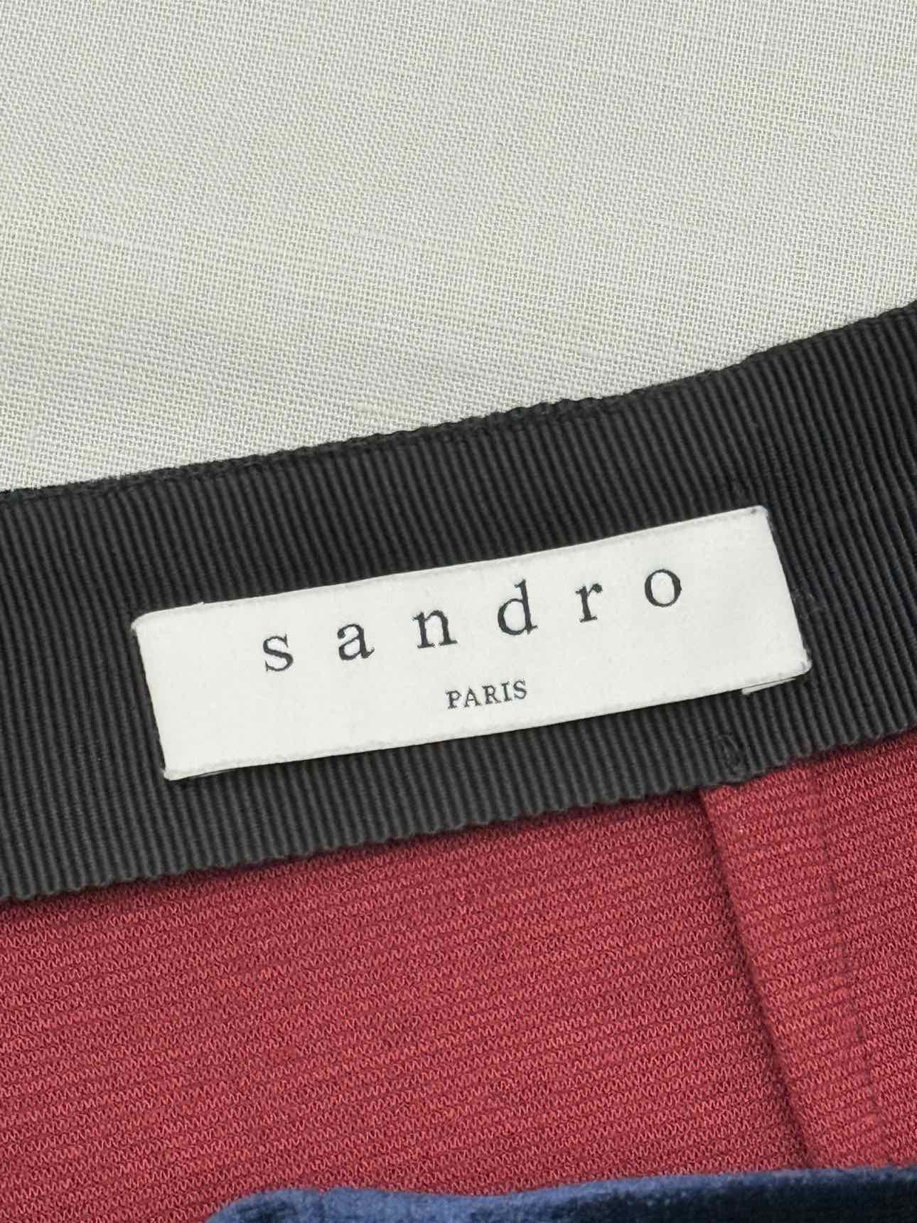 SANDRO Navy Blue Size Small Mini Skirt