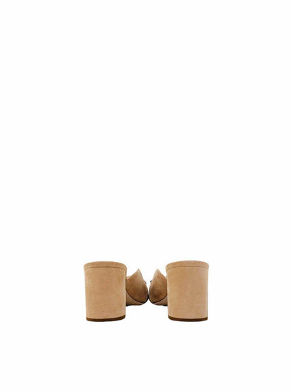 MIU MIU Beige Mules 41