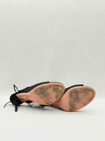 AQUAZZURA Sexy Thing Black Size EU 42 Heeled Sandals