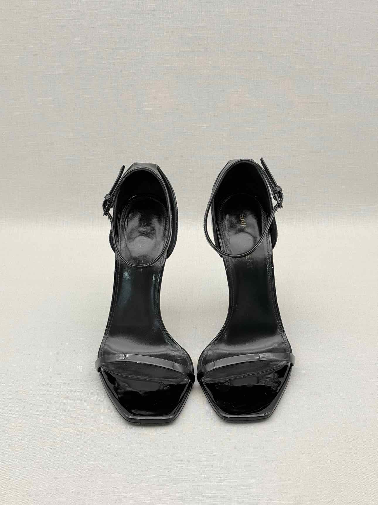 SAINT LAURENT Opyum Black Size EU 37 Heeled Sandals