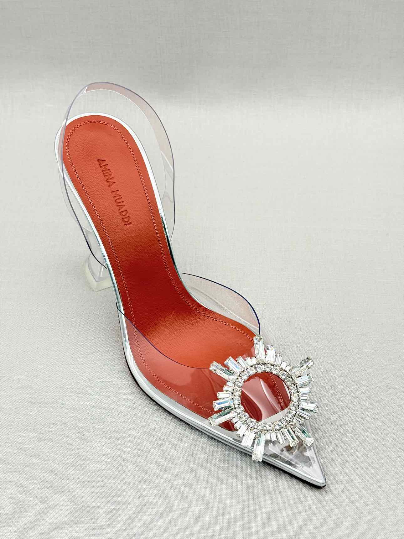 AMINA MUADDI Begum Transparent Size EU 38 Pumps