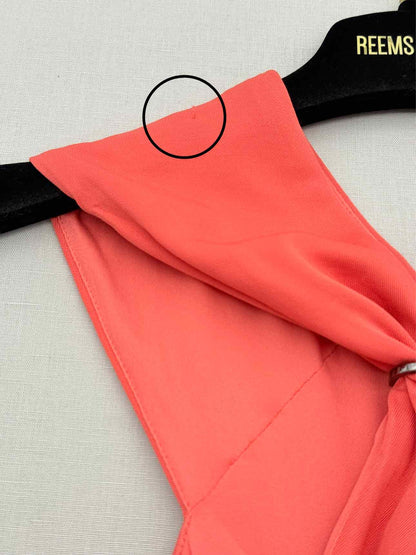 HALSTON Orange Size US 4 Long Dress
