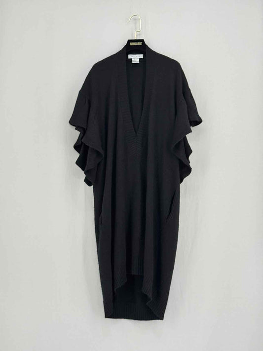PAUL & JOE Black Size US 2 Knee Length Dress