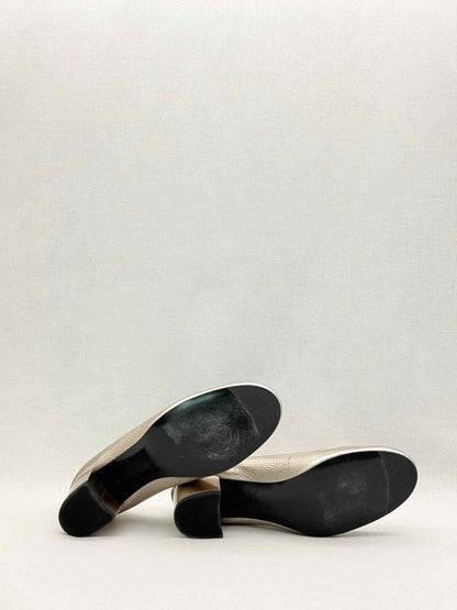 LANVIN Cube Metallic Light gold Size EU 40 Pumps
