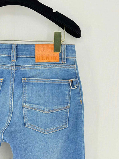 ZADIG & VOLTAIRE Ava Eco Blue Size 24 Jeans