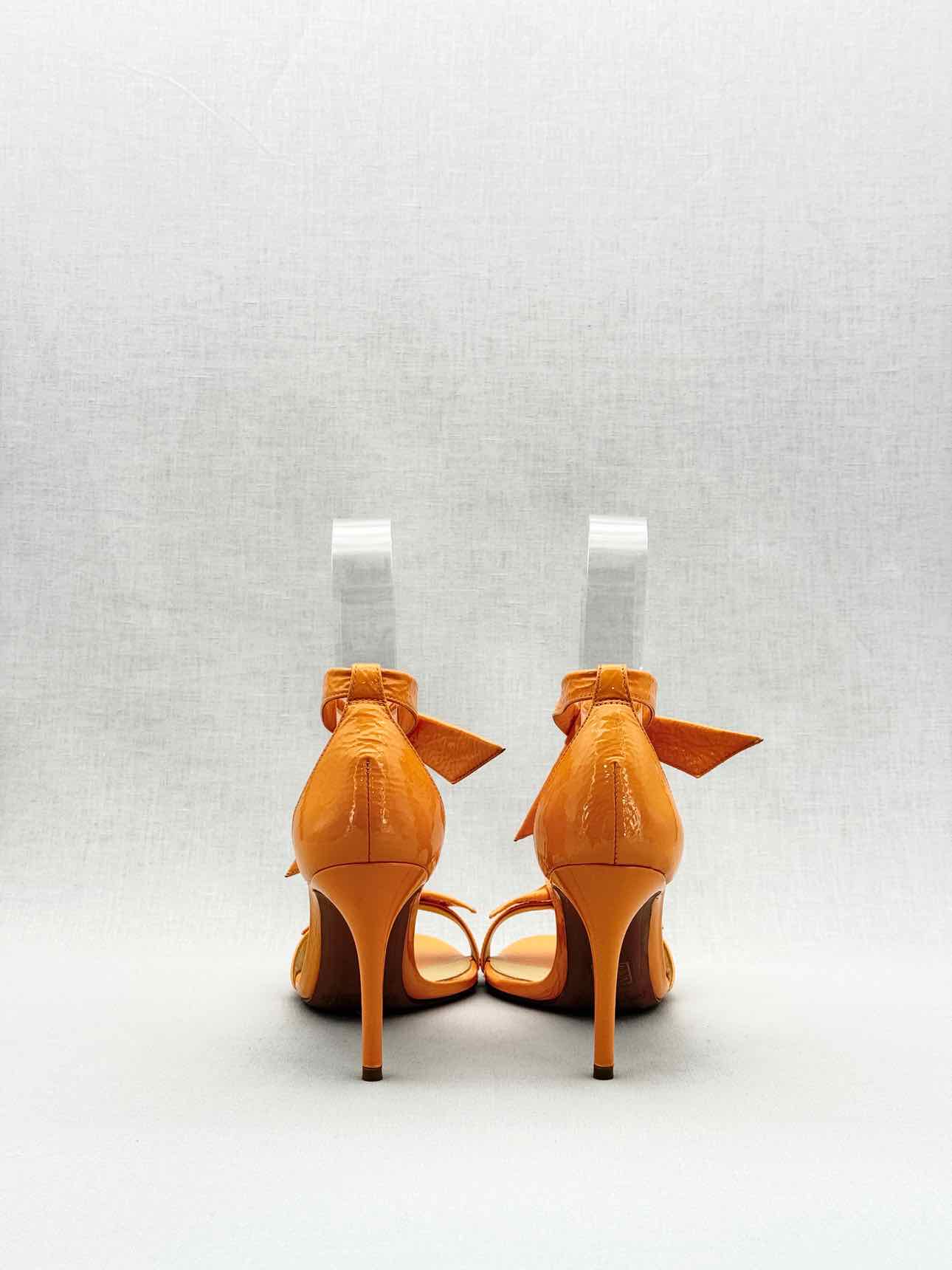 ALEXANDER BIRMAN Orange Size EU 38.5 Heeled Sandals