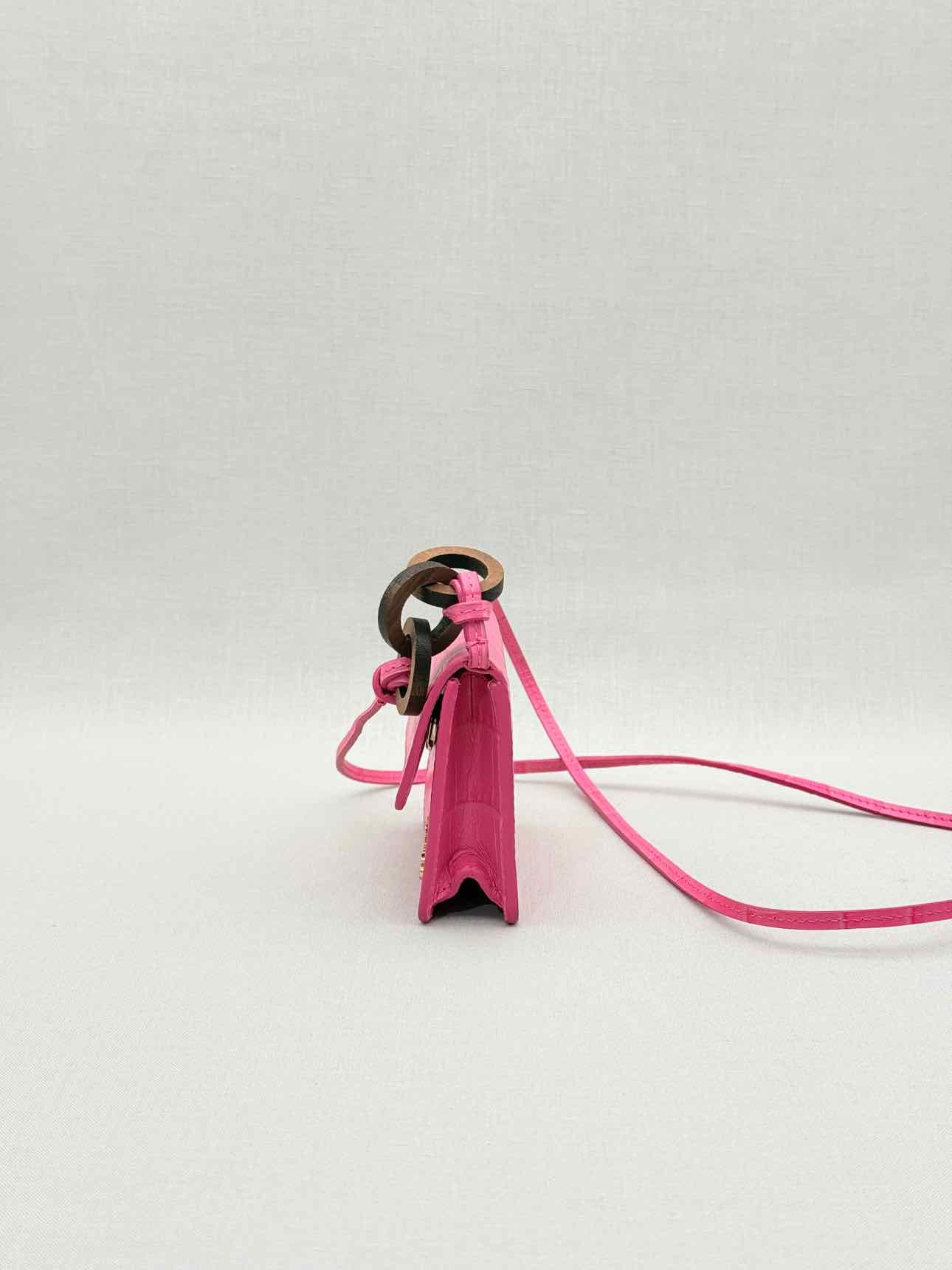 JACQUEMUS Le Riviera Pink Shoulder Bag