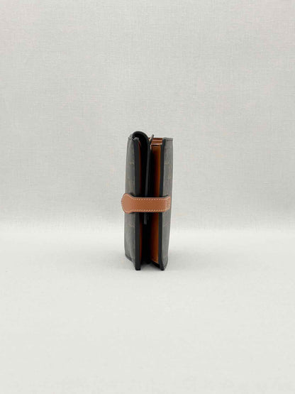CELINE Triomphe Black & Tan Travel Kit