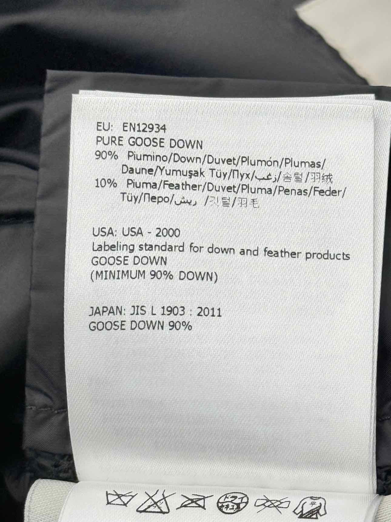 MONCLER Black Quilted Size US 0 Jacket