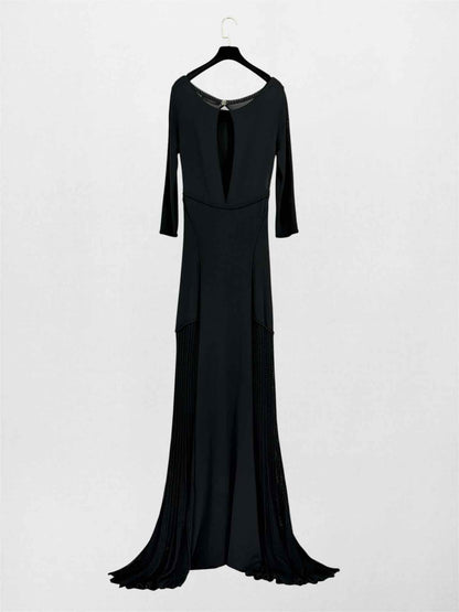 ROBERTO CAVALLI Black Size US 4 Long Dress