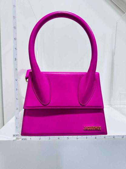 JACQUEMUS Grand Le Chiquito Pink Top Handle