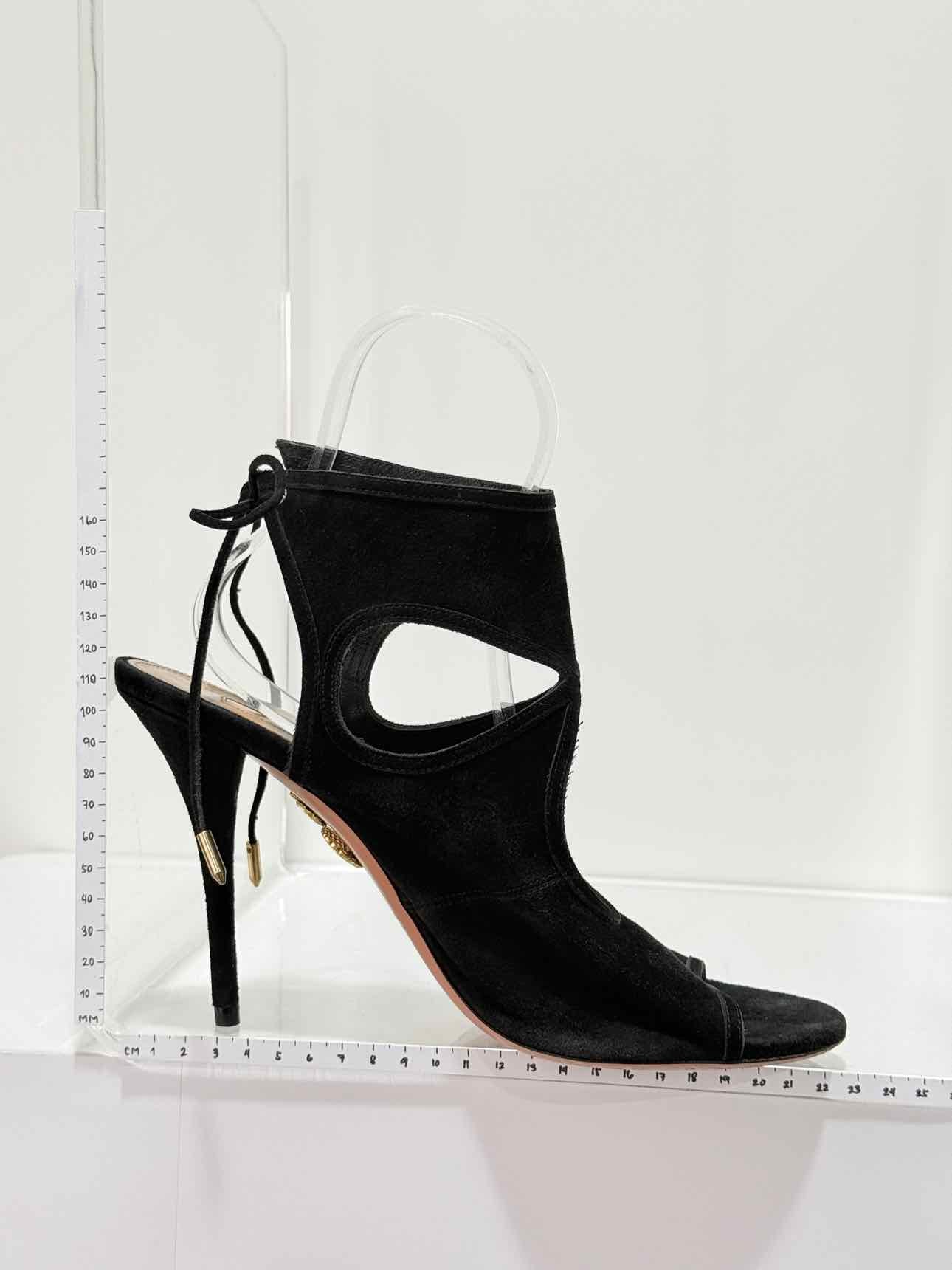 AQUAZZURA Sexy Thing Black Size EU 42 Heeled Sandals