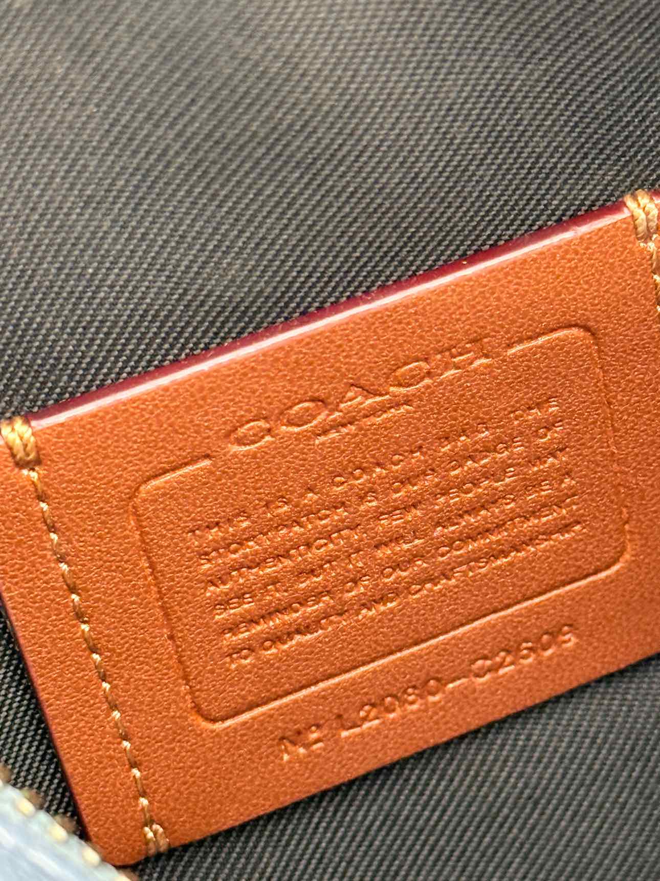 COACH Charter Monogram Pouch