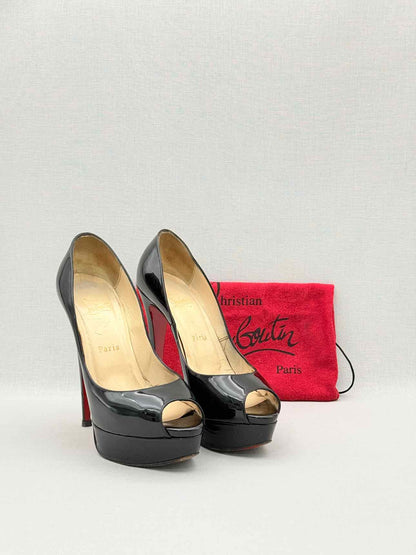 CHRISTIAN LOUBOUTIN Lady Black Size EU 38 Pumps