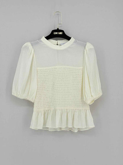 & OTHER STORIES Cream Size US 6 Top