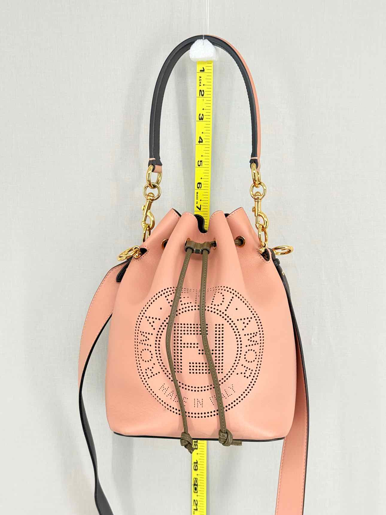 FENDI Mon Tresor Pale Pink Bucket Bag