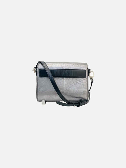 ALEXANDER WANG Metallic Silver Shoulder Bag